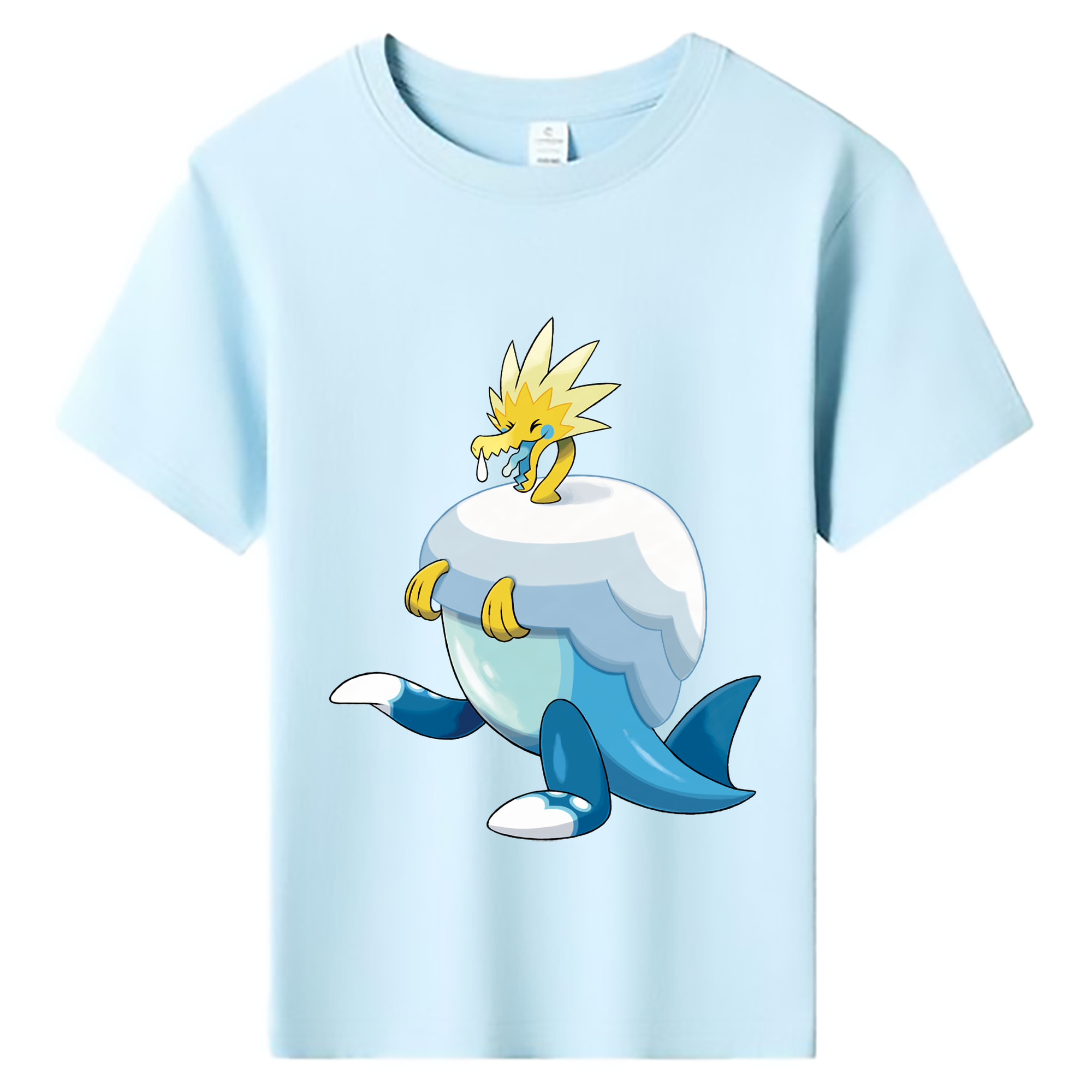 （画像用） ポケットモンスター Pokémon 綿100％キッズTシャツ（フロントプリント）